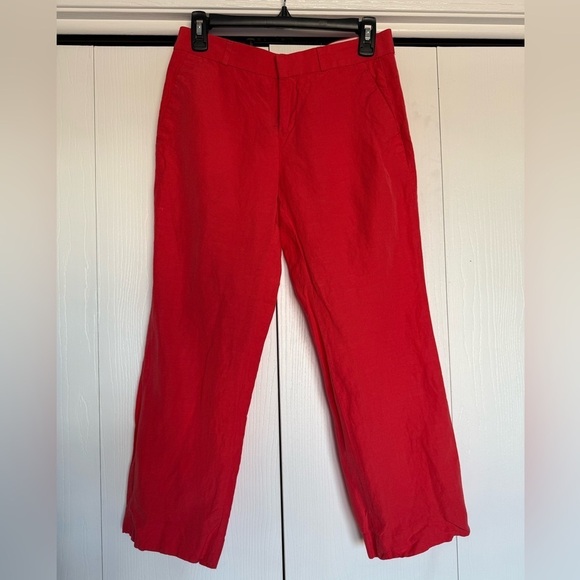 Banana Republic Pants - Banana Republic Red Capris